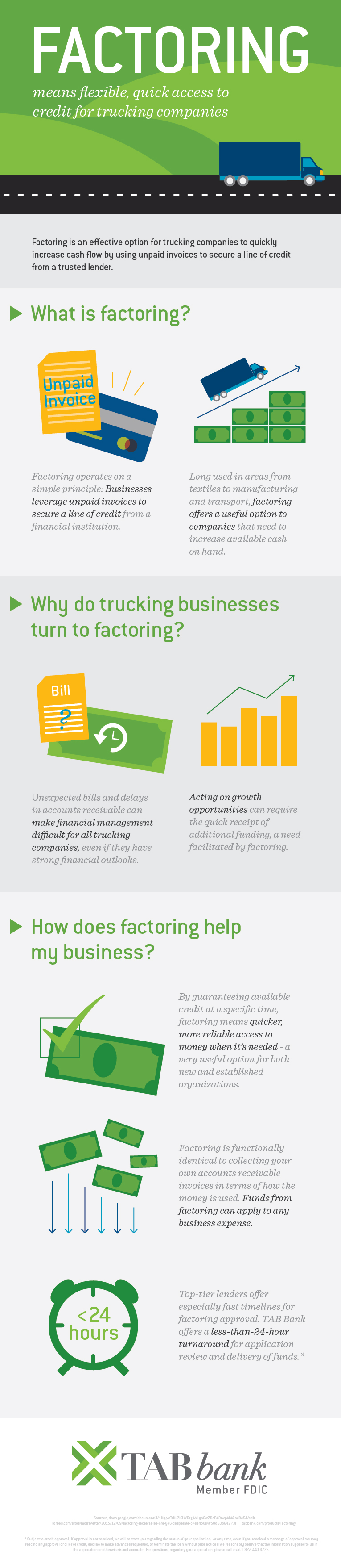 Factoring for Trucking Companies