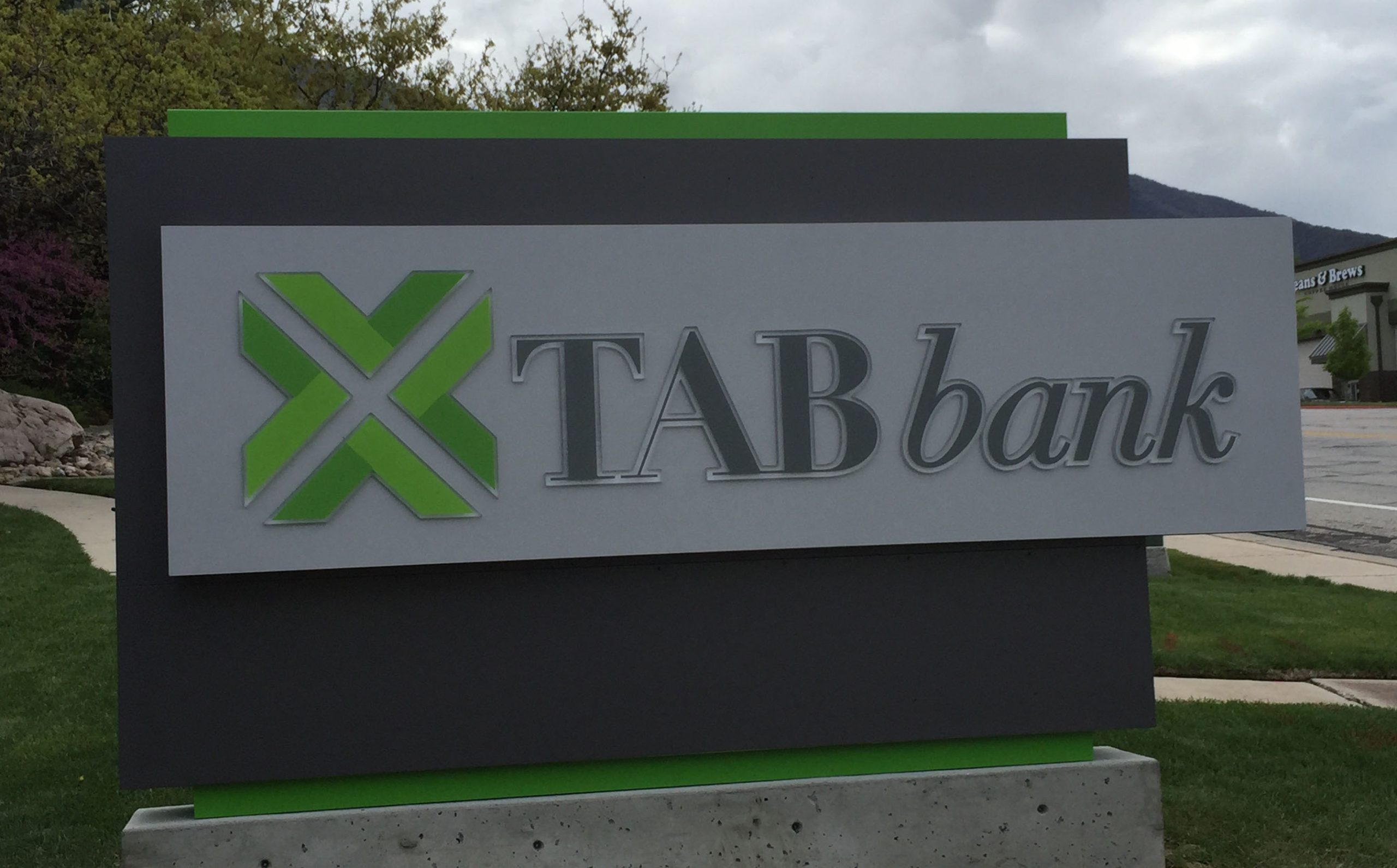 Picture of a TAB Bank Sign